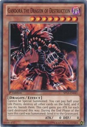Gandora the Dragon of Destruction (SP13-EN041) - Star Pack 2013 1st Edition