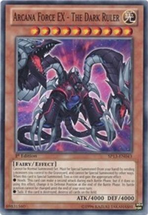 Arcana Force EX - The Dark Ruler (SP13-EN043) - Star Pack 2013 Unlimited