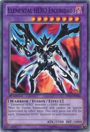 Elemental HERO Escuridao (SP13-EN046) - Star Pack 2013 1st Edition