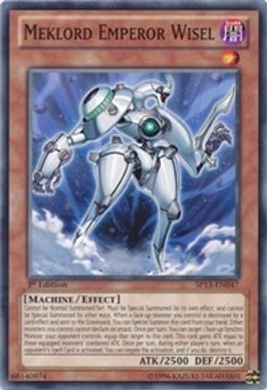 Meklord Emperor Wisel (SP13-EN047) - Star Pack 2013 1st Edition