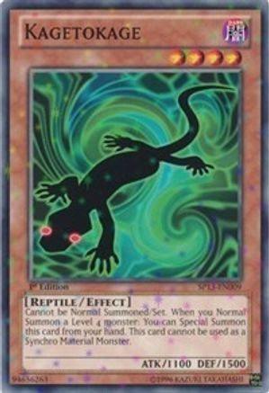 Kagetokage (Starfoil) (SP13-EN009) - Star Pack 2013 1st Edition