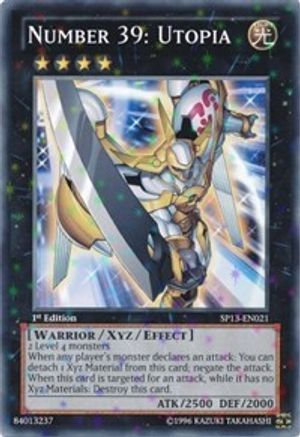 Number 39: Utopia (Starfoil) (SP13-EN021) - Star Pack 2013 1st Edition