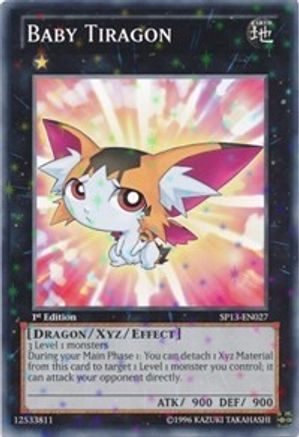 Baby Tiragon (Starfoil) (SP13-EN027) - Star Pack 2013 Unlimited