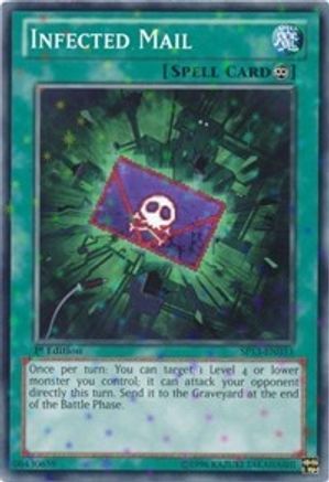 Infected Mail (Starfoil) (SP13-EN033) - Star Pack 2013 Unlimited