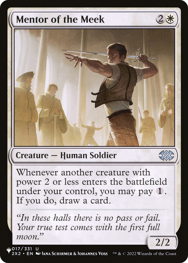 Mentor of the Meek (LIST-2X2-17) - The List