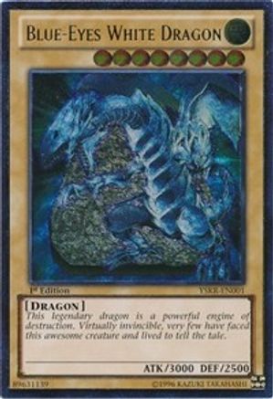 Blue-Eyes White Dragon (UTR) (YSKR-EN001) - Starter Deck: Kaiba Reloaded 1st Edition