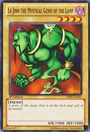 La Jinn the Mystical Genie of the Lamp (YSKR-EN003) - Starter Deck: Kaiba Reloaded Unlimited