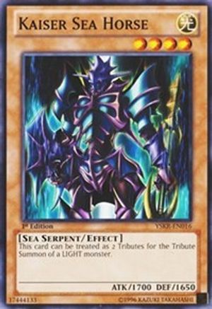 Kaiser Sea Horse (YSKR-EN016) - Starter Deck: Kaiba Reloaded Unlimited