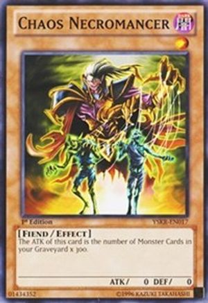 Chaos Necromancer (YSKR-EN017) - Starter Deck: Kaiba Reloaded 1st Edition