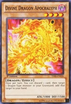 Divine Dragon Apocralyph (YSKR-EN026) - Starter Deck: Kaiba Reloaded 1st Edition