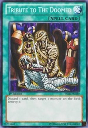 Tribute to the Doomed (YSKR-EN030) - Starter Deck: Kaiba Reloaded Unlimited