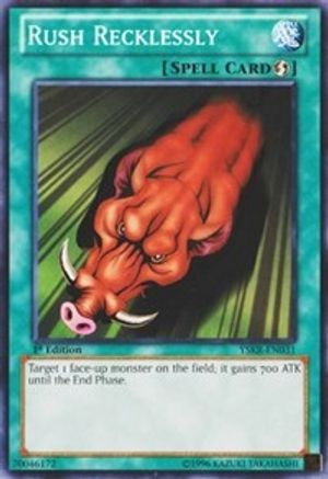 Rush Recklessly (YSKR-EN031) - Starter Deck: Kaiba Reloaded 1st Edition