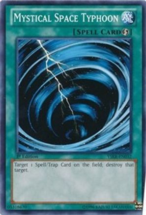 Mystical Space Typhoon (YSKR-EN032) - Starter Deck: Kaiba Reloaded 1st Edition