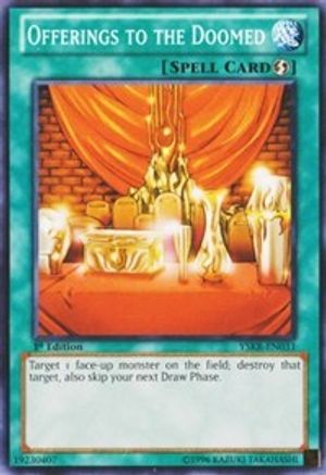 Offerings to the Doomed (YSKR-EN033) - Starter Deck: Kaiba Reloaded Unlimited