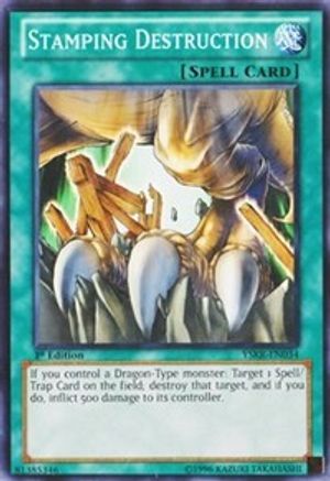 Stamping Destruction (YSKR-EN034) - Starter Deck: Kaiba Reloaded Unlimited