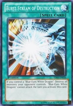 Burst Stream of Destruction (YSKR-EN036) - Starter Deck: Kaiba Reloaded 1st Edition