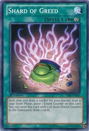 Shard of Greed (YSKR-EN041) - Starter Deck: Kaiba Reloaded Unlimited
