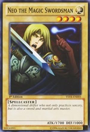 Neo the Magic Swordsman (YSYR-EN005) - Starter Deck: Yugi Reloaded 1st Edition