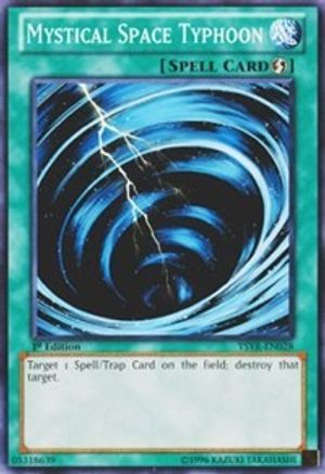 Mystical Space Typhoon (YSYR-EN028) - Starter Deck: Yugi Reloaded Unlimited