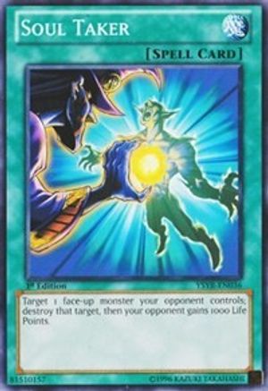 Soul Taker (YSYR-EN036) - Starter Deck: Yugi Reloaded Unlimited