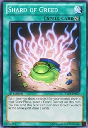 Shard of Greed (YSYR-EN037) - Starter Deck: Yugi Reloaded Unlimited