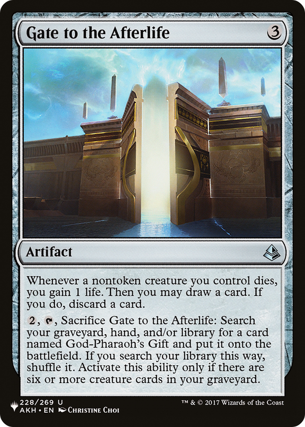 Gate to the Afterlife (LIST-AKH-228) - The List