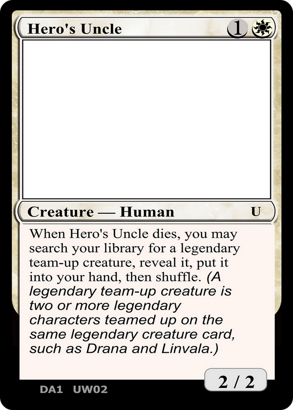 Hero's Uncle (UNK-) - Unknown Event