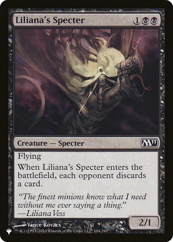 Liliana's Specter (LIST-M11-104) - The List