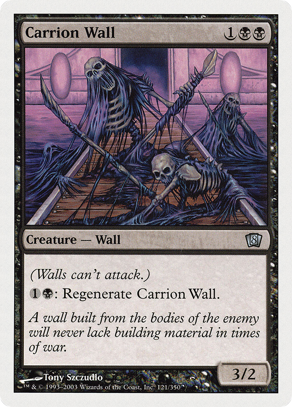 Carrion Wall (8ED-121) - 8th Edition