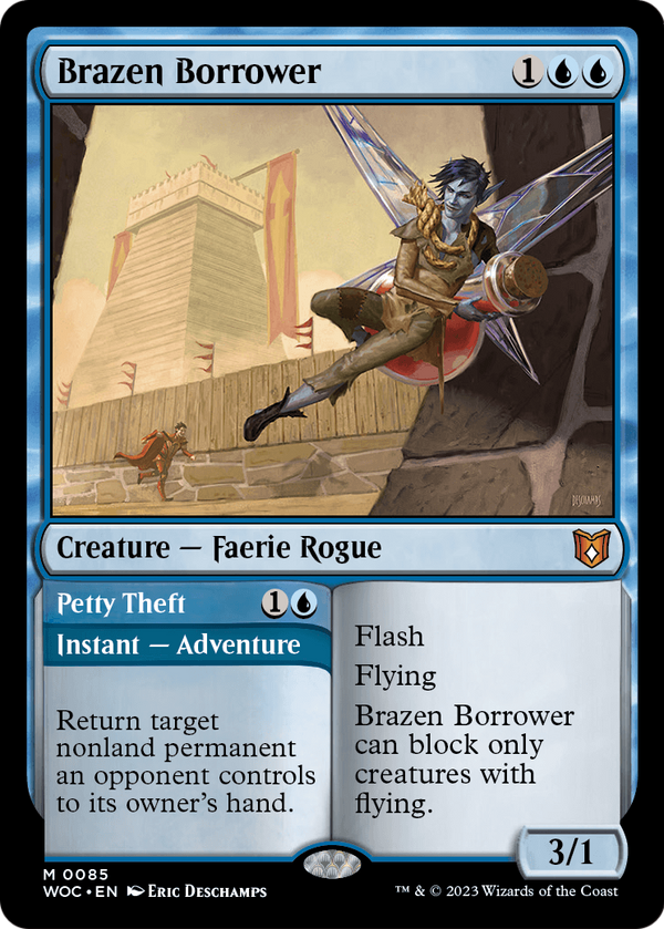 Brazen Borrower (WOC-085) - Wilds of Eldraine Commander