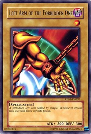 Left Arm of the Forbidden One (RP01-EN020) - Retro Pack Unlimited