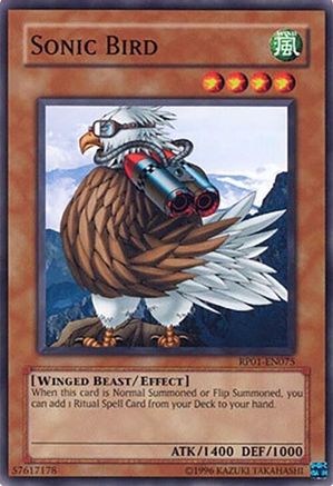 Sonic Bird (RP01-EN075) - Retro Pack Unlimited