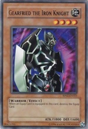 Gearfried the Iron Knight (RP02-EN025) - Retro Pack 2 Unlimited