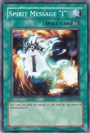 Spirit Message "I" (RP02-EN046) - Retro Pack 2 Unlimited