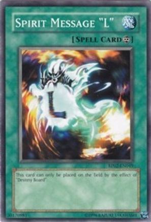 Spirit Message "L" (RP02-EN049) - Retro Pack 2 Unlimited