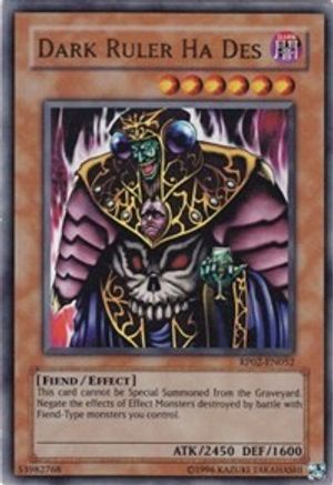 Dark Ruler Ha Des (RP02-EN052) - Retro Pack 2 Unlimited