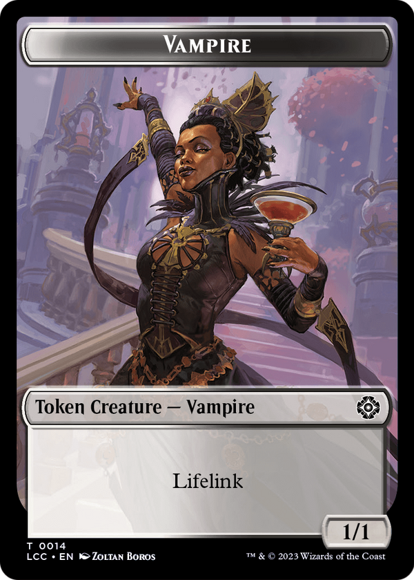 Vampire (TLCC-014) - The Lost Caverns of Ixalan Commander Tokens Foil