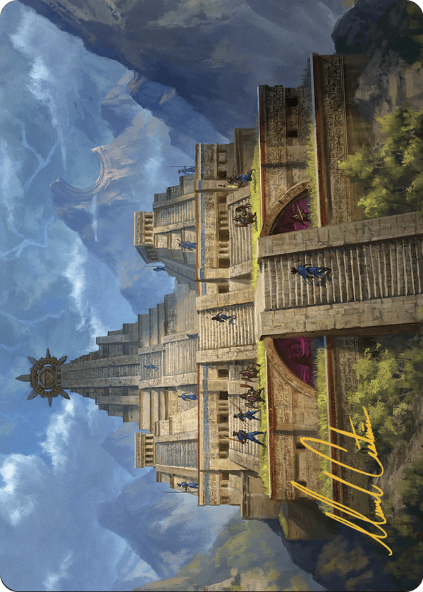 Barracks of the Thousand // Barracks of the Thousand (ALCI-006) - The Lost Caverns of Ixalan Art Series (Borderless) Foil