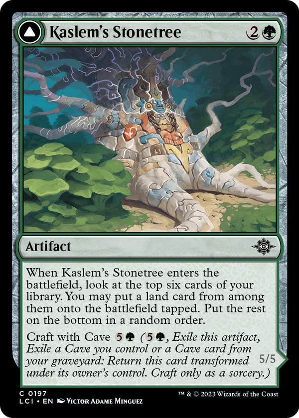Kaslem's Stonetree (LCI-197) - The Lost Caverns of Ixalan