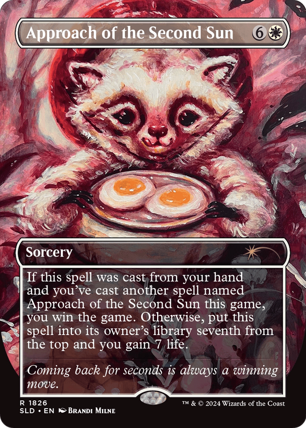 Approach of the Second Sun (SLD-1826) - Secret Lair Drop (Borderless) Foil
