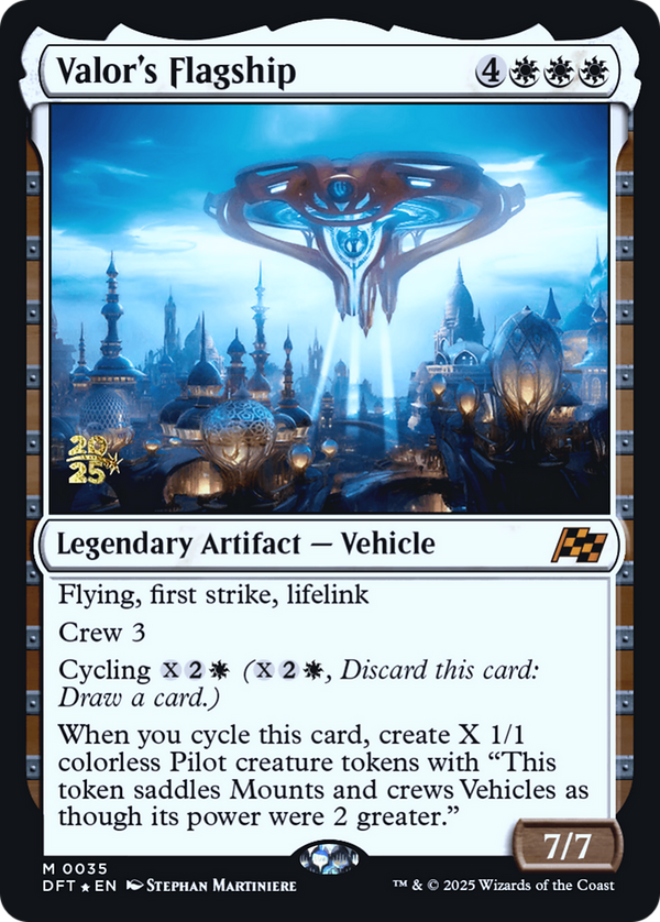 Valor's Flagship (PRE-035) - Prerelease Cards Foil