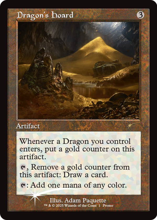Dragon's Hoard (Retro Frame) (WPN-) - WPN & Gateway Promos