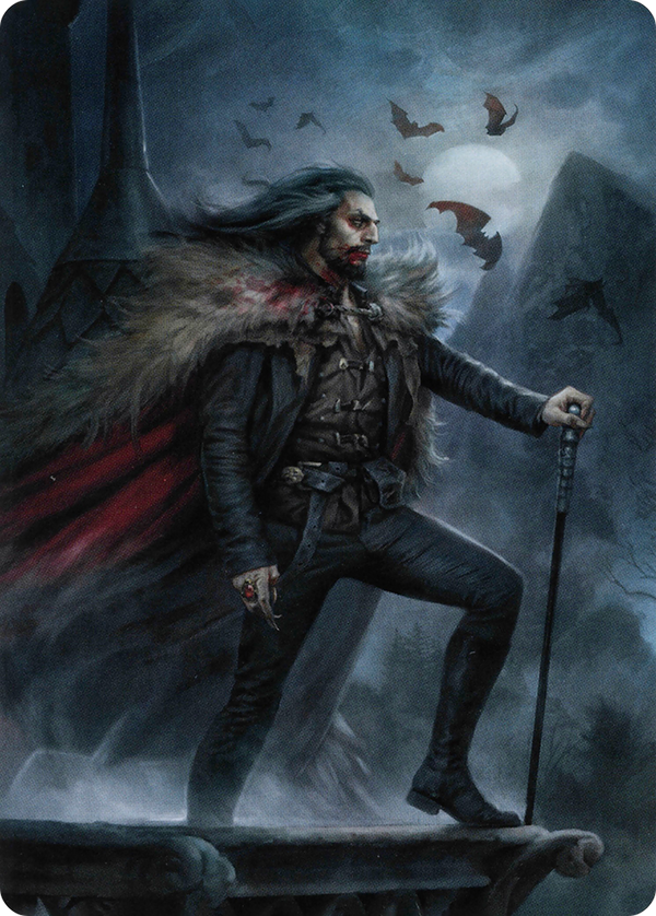Dracula, Blood Immortal // Dracula, Blood Immortal (AVOW-071) - Crimson Vow Art Series (Borderless) Foil