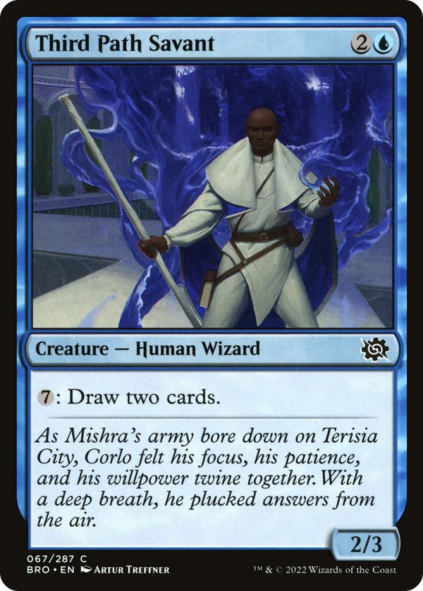 Third Path Savant (BRO-067) - The Brothers' War Foil