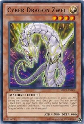 Cyber Dragon Zwei (SDCR-EN004) - Structure Deck: Cyber Dragon Revolution Unlimited
