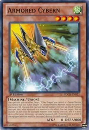 Armored Cybern (SDCR-EN011) - Structure Deck: Cyber Dragon Revolution Unlimited