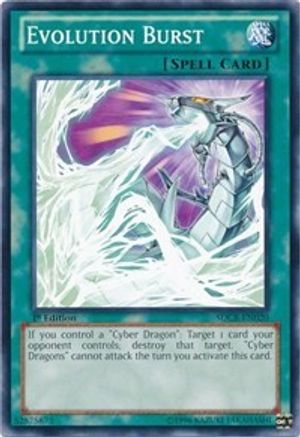 Evolution Burst (SDCR-EN020) - Structure Deck: Cyber Dragon Revolution 1st Edition