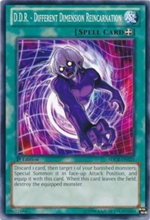 D.D.R. - Different Dimension Reincarnation (SDCR-EN025) - Structure Deck: Cyber Dragon Revolution 1st Edition