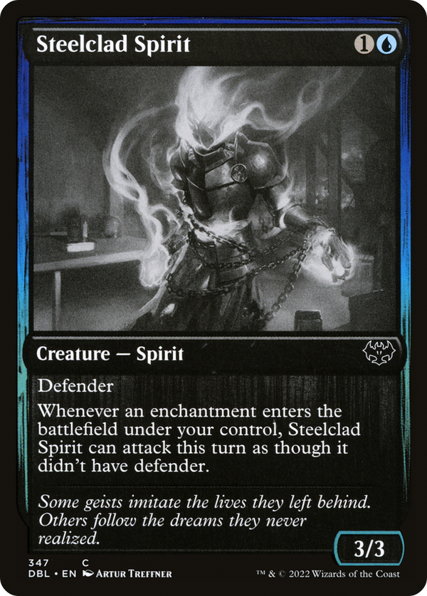 Steelclad Spirit (DBL-347) - Innistrad: Double Feature Foil