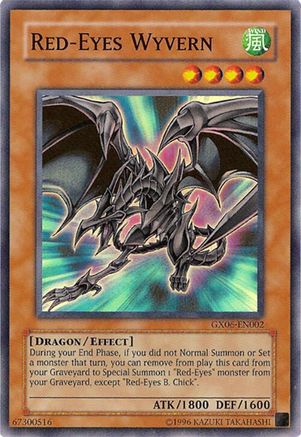 Red-Eyes Wyvern (GX06-EN002) - Yu-Gi-Oh! GX Tag Force Promotional Cards Limited